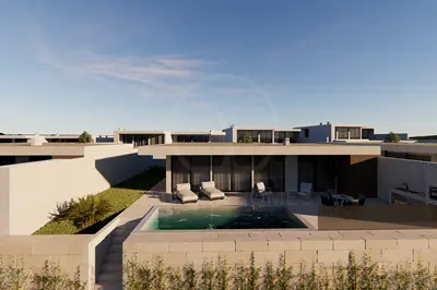 Construção de raiz com projeto arrojado.